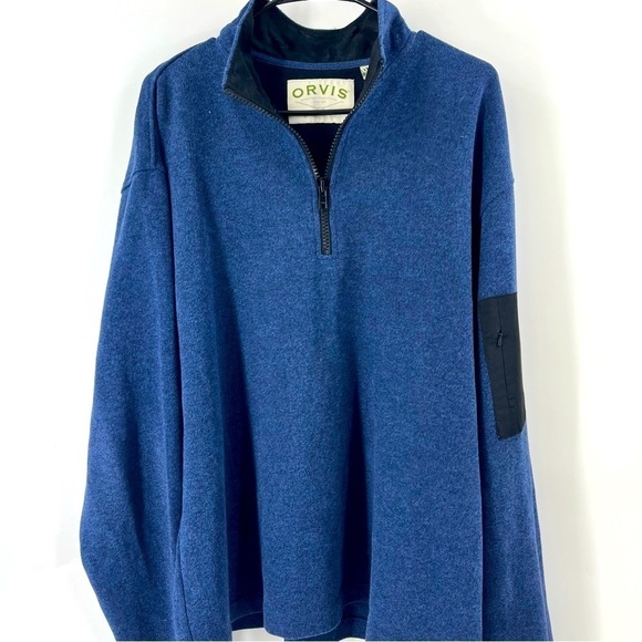 Orvis 1/4 Zip Longsleeve Sweater - Picture 1 of 5